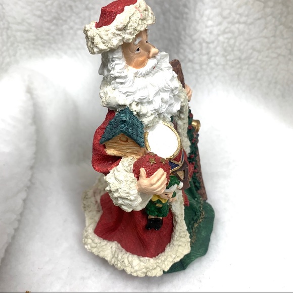 Ceramic Santa Figurine: approx 8” tall - Picture 4 of 6